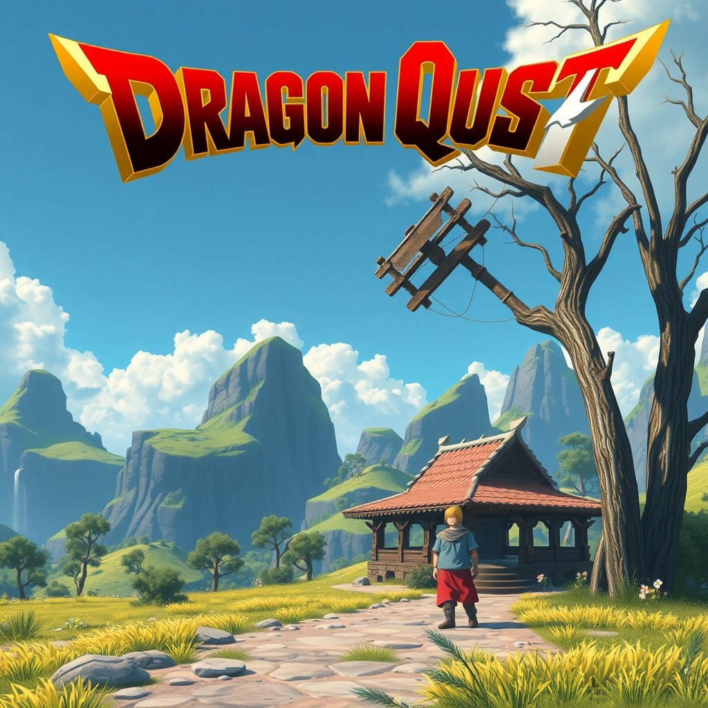 Supporting illustration for Dragon Quest Creator Yuji Horii Releases AI-Made Game in 30 Minutes