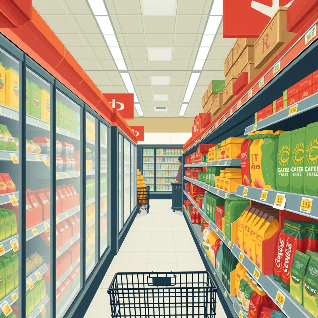 Supporting illustration for US Inflation Rises Above Forecasts, Americans Struggle