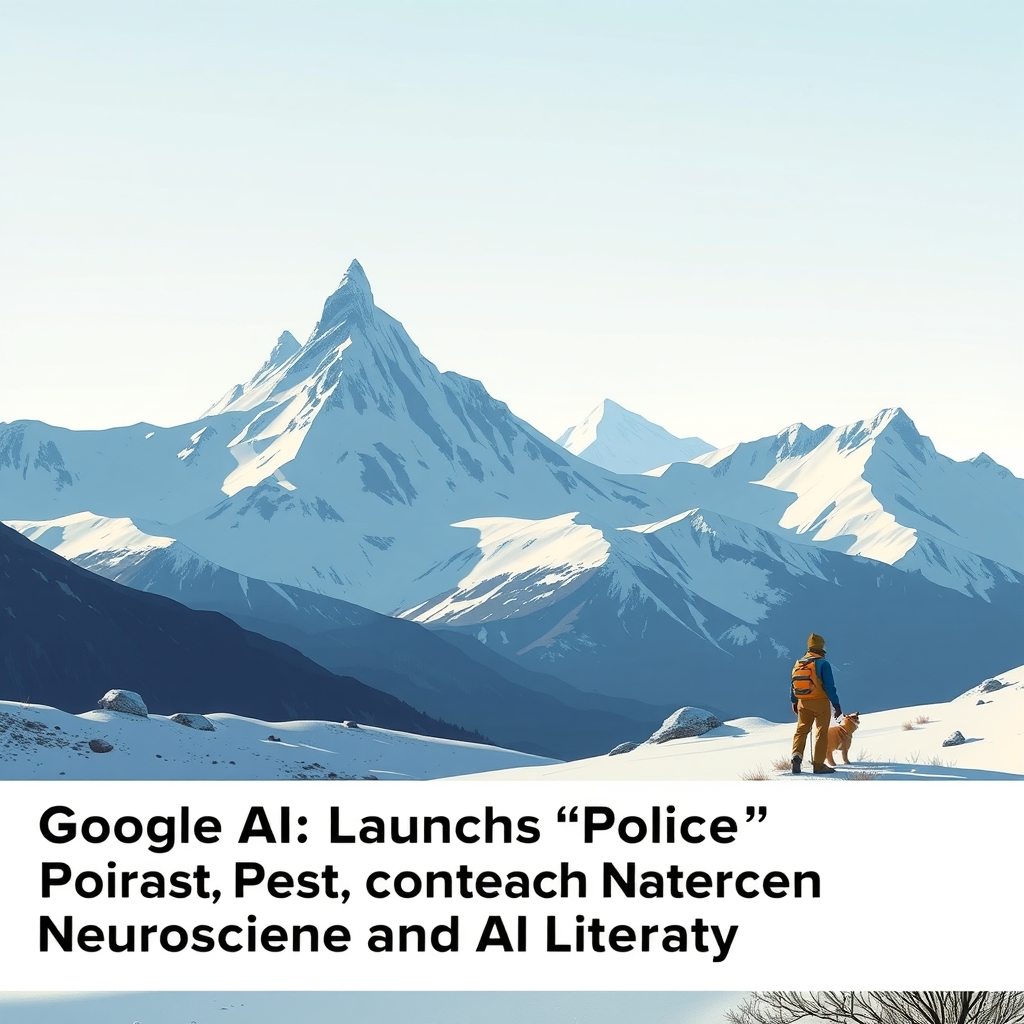 Editorial illustration for Google AI Launches 'Polar Peaks' Quest to Teach Neuroscience and AI Literacy