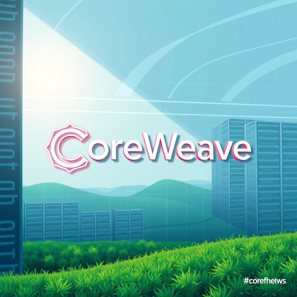 Editorial illustration for CoreWeave AI Bonds Tumble, Raising Red Flags for Wider Market